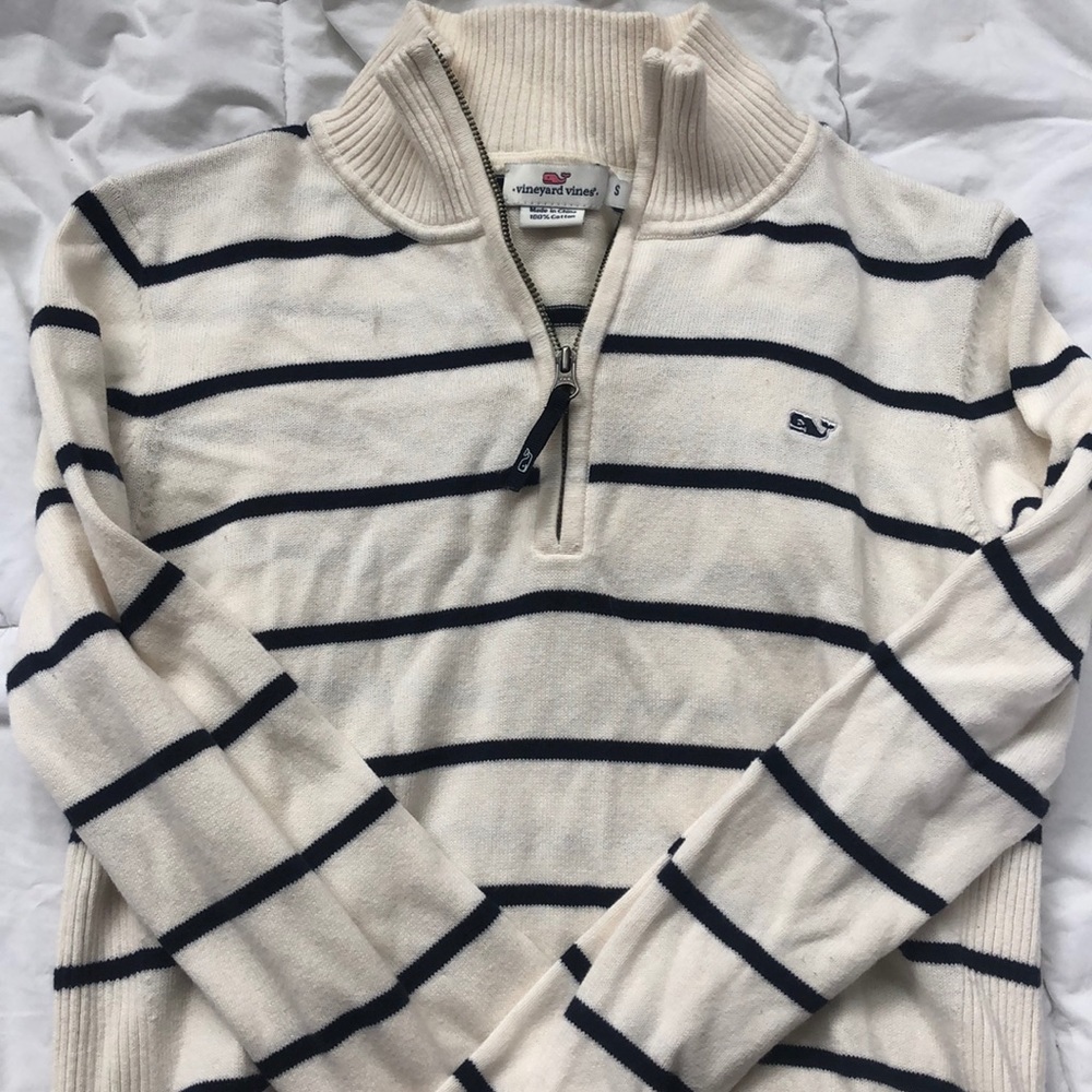 Vineyard Vines Quarter Zip Sweater